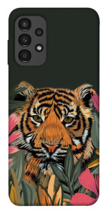 Чехол Нарисованный тигр для Galaxy A13 4G