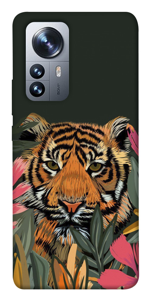 

Чехол Нарисованный тигр для Xiaomi 12X 1599589
