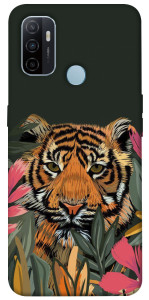 Чехол Нарисованный тигр для Oppo A32
