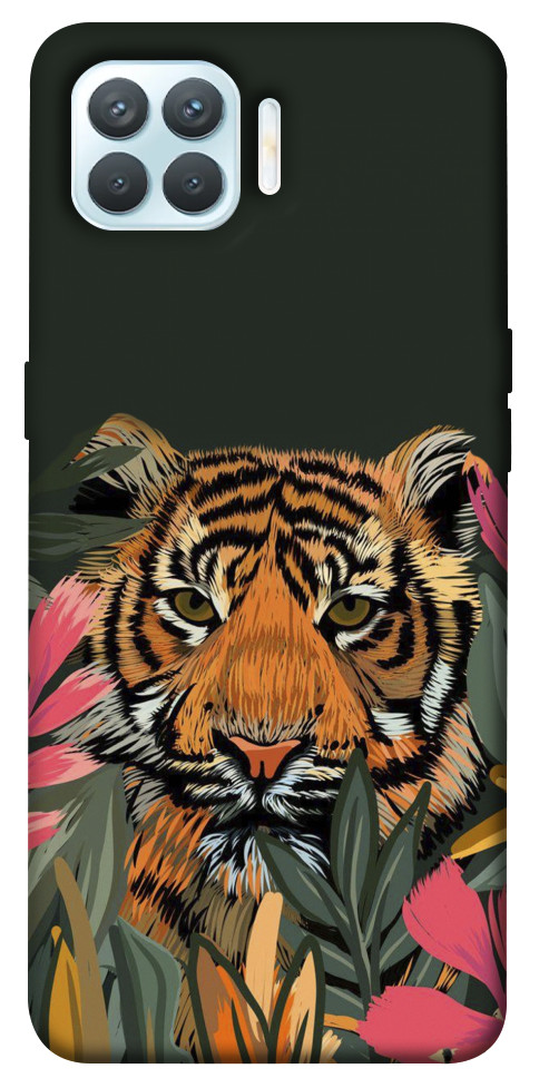 Чохол Намальований тигр для Oppo F17 Pro