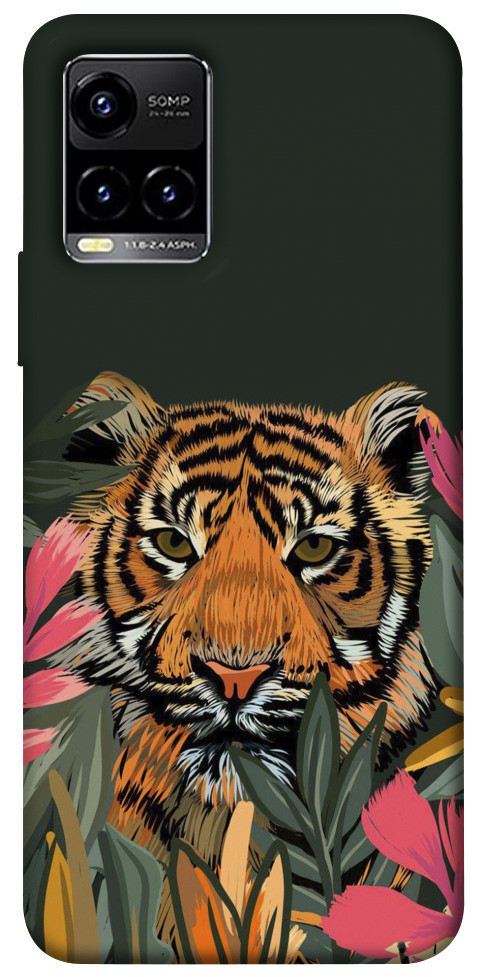 Чохол Намальований тигр для Vivo Y21