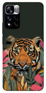 Чохол Намальований тигр для Xiaomi Redmi Note 11 5G