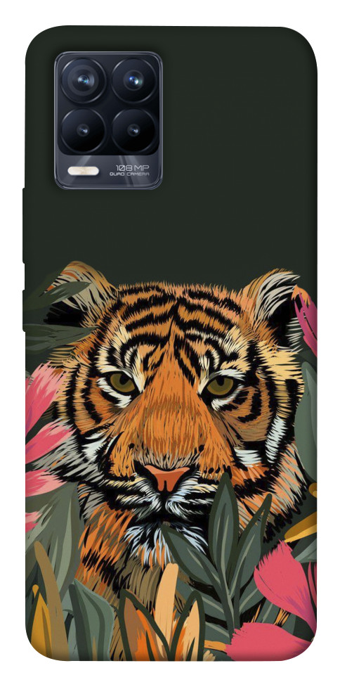 Чохол Намальований тигр для Realme 8
