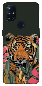 Чехол Нарисованный тигр для OnePlus Nord N10 5G