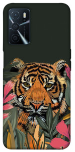 Чехол Нарисованный тигр для Oppo A54s