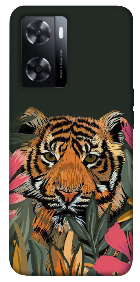 Чохол Намальований тигр для Oppo A57s