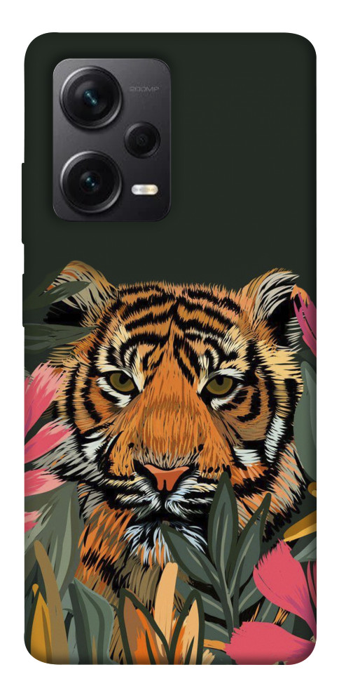 Чехол Нарисованный тигр для Xiaomi Redmi Note 12 Pro+