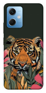 Чехол Нарисованный тигр для Xiaomi Redmi Note 12 5G