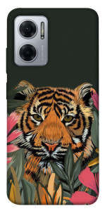 Чехол Нарисованный тигр для Xiaomi Redmi Note 11E