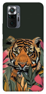 Чехол Нарисованный тигр для Xiaomi Redmi Note 10 Pro Max