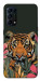 Чехол Нарисованный тигр для Oppo Reno 5 4G
