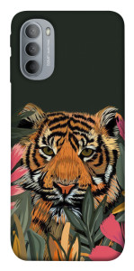 Чехол Нарисованный тигр для Motorola Moto G31