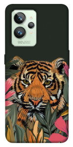 Чехол Нарисованный тигр для Realme GT2