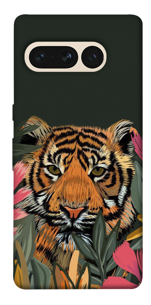 Чехол Нарисованный тигр для Google Pixel 7 Pro