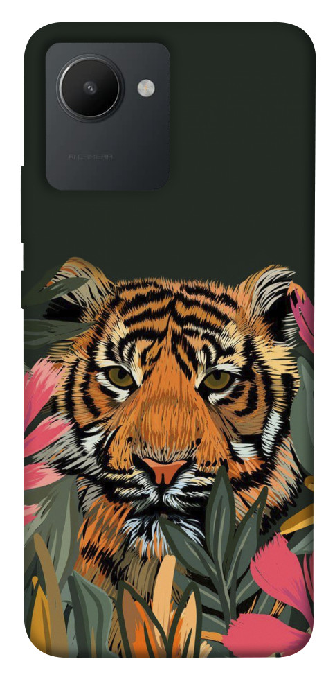 Чохол Намальований тигр для Realme C30s