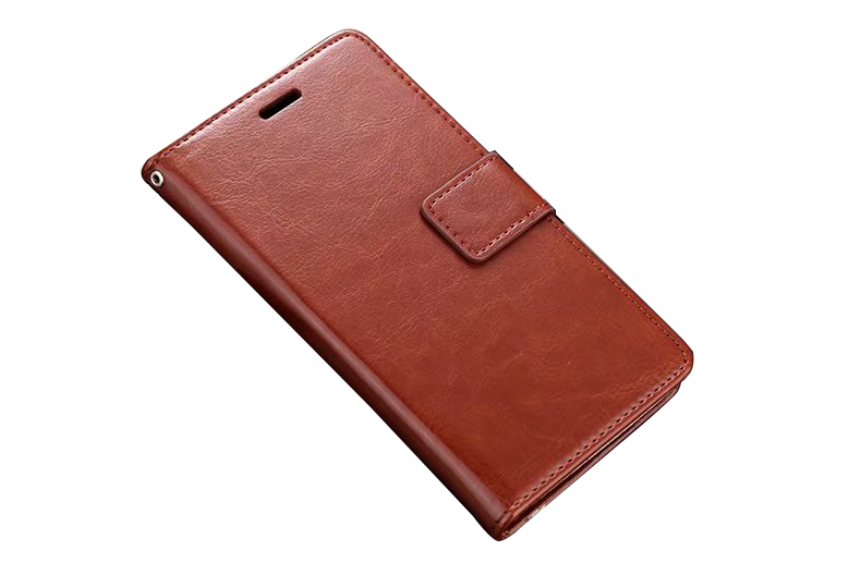 

Шкіряний чохол книжка з візитницею на Meizu 15 (Коричневий) 586871