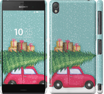 

Чехол Машина с подарками для Sony Xperia Z3 867529