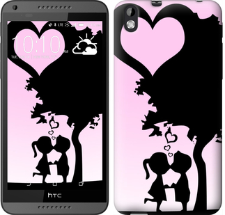 

Чехол Искренняя любовь для HTC Desire 816 589641