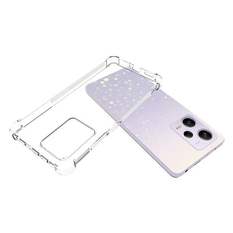 Фото TPU чехол Epic Ease с усиленными углами для Xiaomi Redmi Note 12 Pro 5G (Бесцветный (прозрачный)) в магазине vchehle.ua