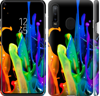 

Чохол бризки фарби на Samsung Galaxy A8S 699039