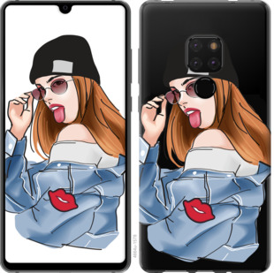 

Чехол Девушка v3 для Huawei Mate 20 843173