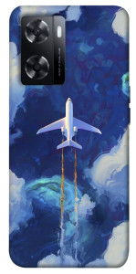 Чехол Полет над облаками для Oppo A77s