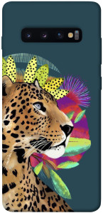 Чехол Взгляд леопарда для Galaxy S10 Plus (2019)