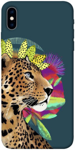 Чехол Взгляд леопарда для iPhone XS