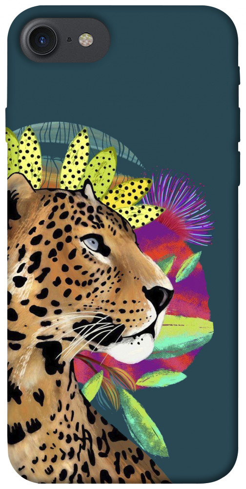 Чехол Взгляд леопарда для iPhone 8