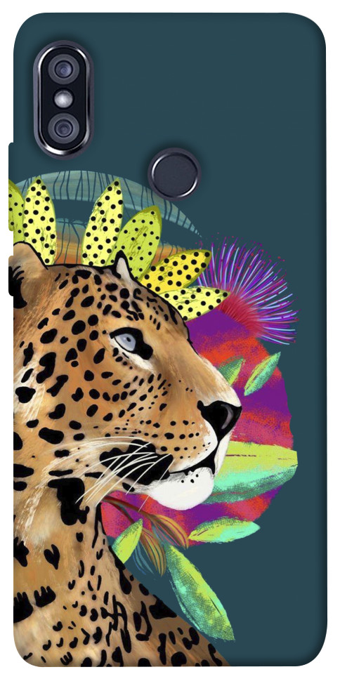 Чехол Взгляд леопарда для Xiaomi Redmi Note 5 (Dual Camera)