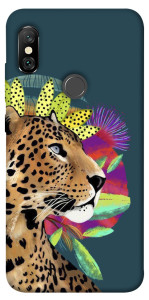Чехол Взгляд леопарда для Xiaomi Redmi Note 6 Pro