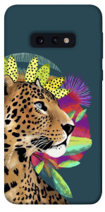 Чехол Взгляд леопарда для Galaxy S10e