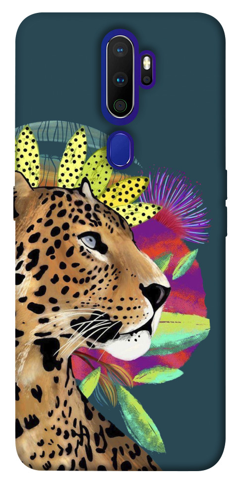 Чехол Взгляд леопарда для Oppo A5 (2020)