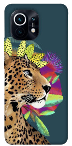 Чехол Взгляд леопарда для Xiaomi Mi 11