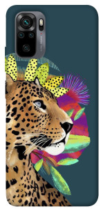 Чехол Взгляд леопарда для Xiaomi Redmi Note 10