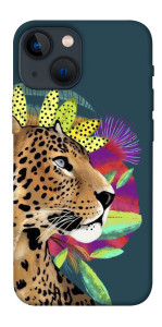 Чехол Взгляд леопарда для iPhone 13 mini