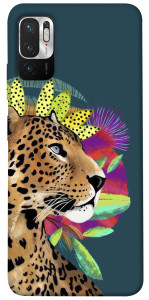 Чехол Взгляд леопарда для Xiaomi Redmi Note 10 5G