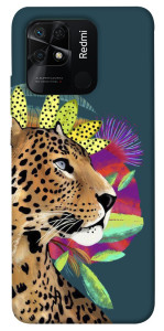 Чехол Взгляд леопарда для Xiaomi Redmi 10C