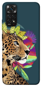 Чехол Взгляд леопарда для Xiaomi Redmi Note 11 (Global)