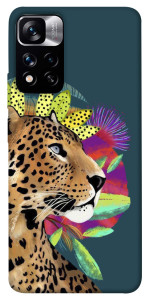 Чехол Взгляд леопарда для Xiaomi Redmi Note 11 5G