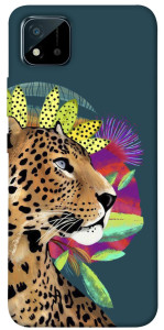 Чехол Взгляд леопарда для Realme C20