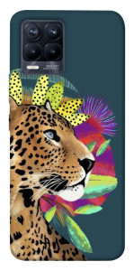Чехол Взгляд леопарда для Realme 8