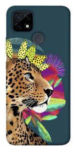 Чехол Взгляд леопарда для Realme C25Y