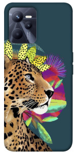 Чехол Взгляд леопарда для Realme C35