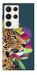 Чехол Взгляд леопарда для Galaxy S23 Ultra