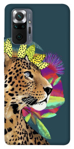 Чехол Взгляд леопарда для Xiaomi Redmi Note 10 Pro Max