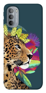 Чехол Взгляд леопарда для Motorola Moto G31