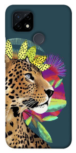 Чехол Взгляд леопарда для Realme C21