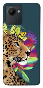 Чехол Взгляд леопарда для Realme C30s