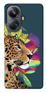 Чехол Взгляд леопарда для Realme 10 Pro+